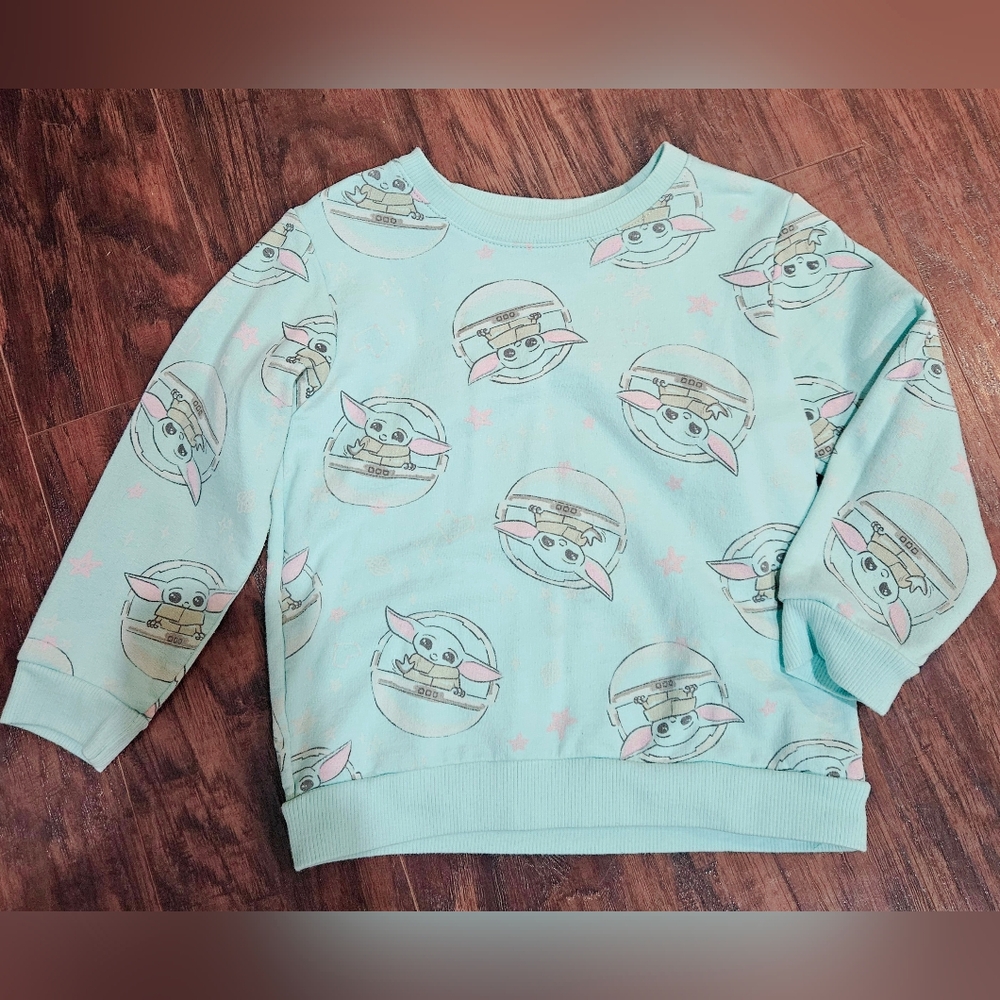 Star Wars Grogu Baby Yoda Sweatshirt 4T